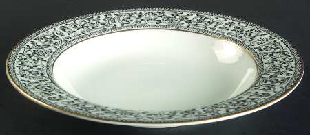 Spanish Lace Rim Soup Bowl