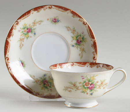 Stafford Footed Cup & Saucer Set