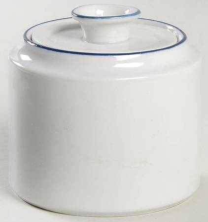 Stockholm Blue Sugar Bowl & Lid