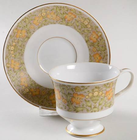 Sunnybrook Footed Cup & Saucer Set