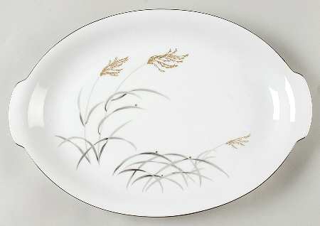 Susuki 14" Oval Serving Platter