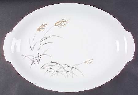 Susuki 15" Oval Serving Platter