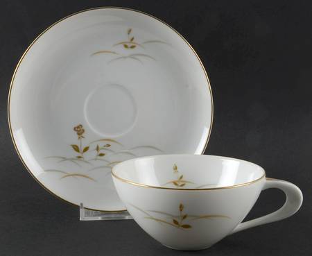 Susuki Flat Cup & Saucer Set