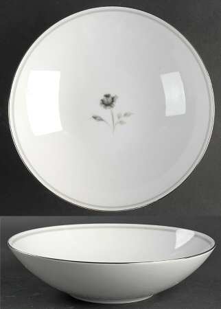 Symphony (Platinum Trim) 9" Round Vegetable Bowl