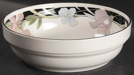 Symphony (Black Trim) Coupe Cereal Bowl
