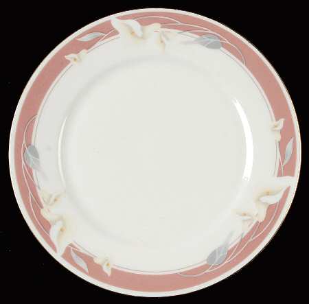 Taupe Fantasy Salad Plate by Sango
