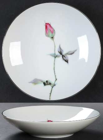Tea Rose Fruit/Dessert (Sauce) Bowl