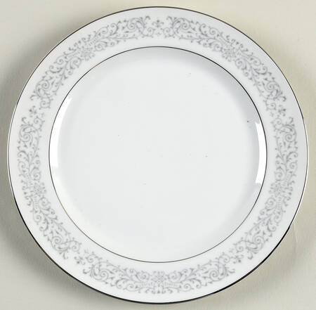 Tiara (Platinum Trim) Salad Plate