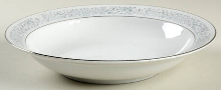 Tiara (Platinum Trim) Rim Soup Bowl