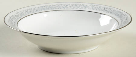 Tiara (Platinum Trim) Rim Fruit/Dessert (Sauce) Bowl
