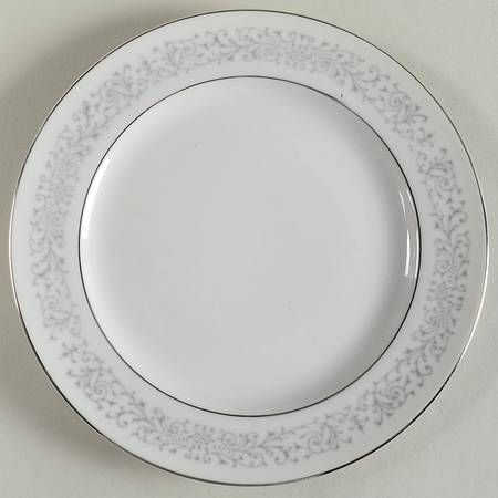 Tiara (Platinum Trim) Bread & Butter Plate