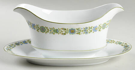 Tivoli Gravy Boat with Attached Underplate