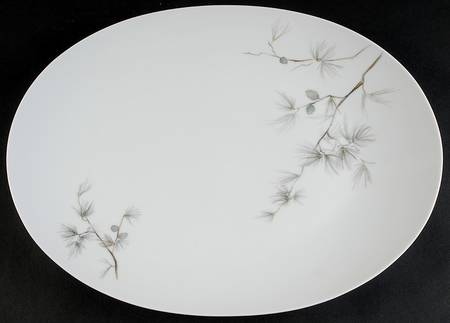 Torrey Pine 14" Oval Serving Platter by Sango