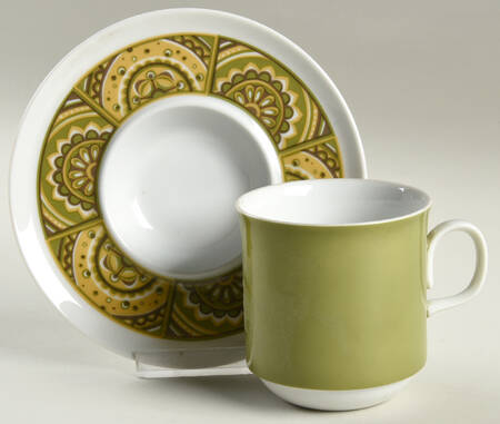 Torque Flat Cup & Saucer Set