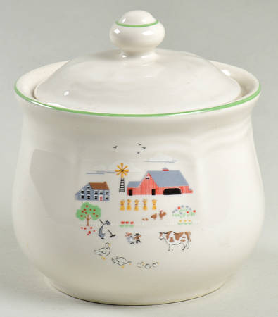 Tranquility Sugar Bowl & Lid