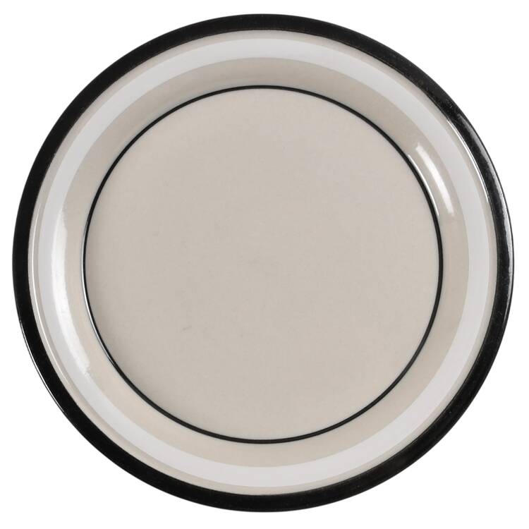 Trend Black Salad Plate