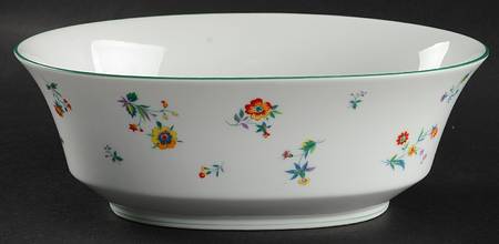 Trinity 9" Oval Vegetable Bowl