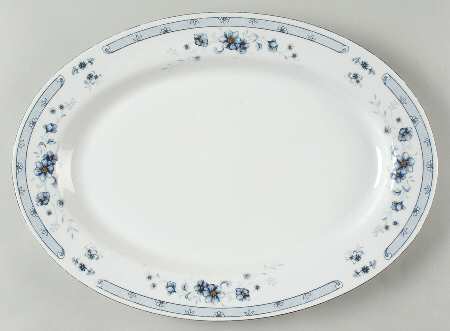 Valencia 14" Oval Serving Platter