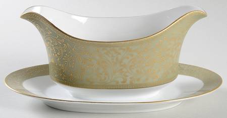 Versailles Gravy Boat with Attached Underplate