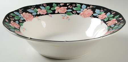 Victoria's Garden 9" Round Vegetable Bowl