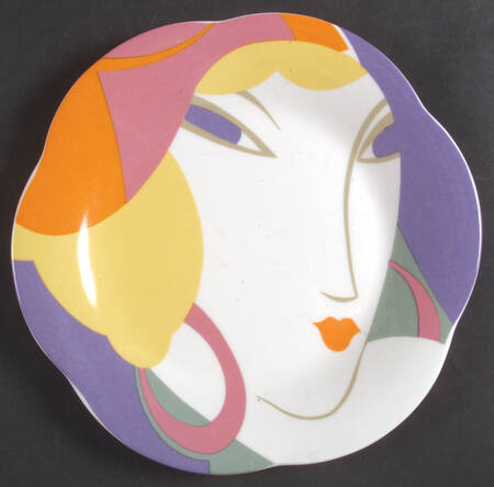 Visage Salad Plate