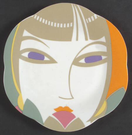 Visage Salad Plate