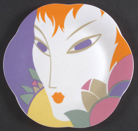 Visage Salad Plate