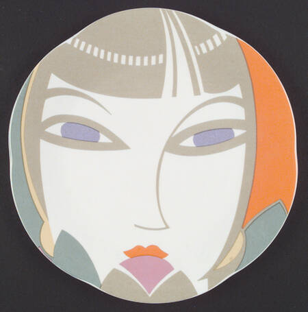 Visage Dinner Plate