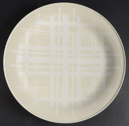 White 12" Chop Plate (Round Platter)
