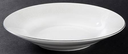 Whitelace Rim Soup Bowl