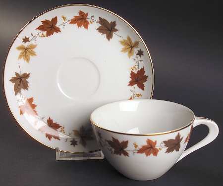 Windsor Flat Cup & Saucer Set