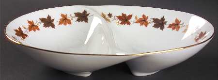 Windsor 11" Oval Divided Vegetable Bowl