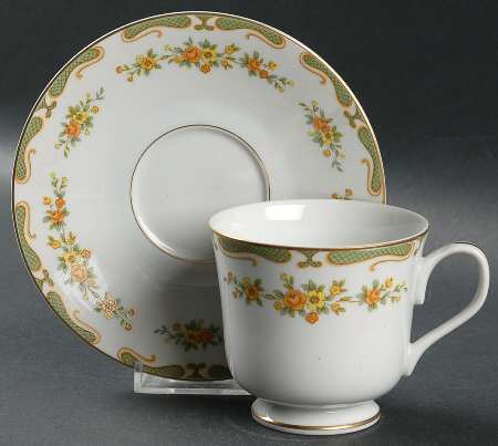 Winsome Footed Cup & Saucer Set