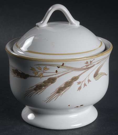 Winterwheat Sugar Bowl & Lid