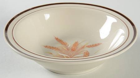 Winter Wheat Rim Cereal Bowl