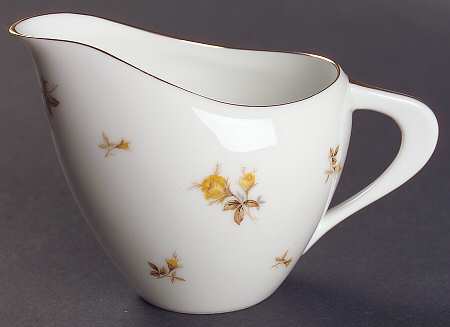 Yellow Chintz Creamer