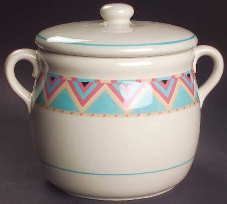 Zuni Cookie Jar & Lid