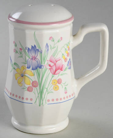 Victorian Flowers Stove Top Salt Shaker