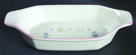 Victorian Flowers 8" Augratin