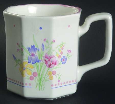 Victorian Flowers Mug