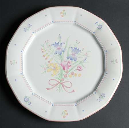 Victorian Flowers 11" Chop Plate (Round Platter)