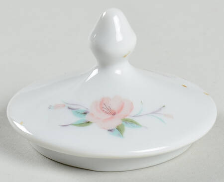Victorian Rose Lid for Sugar Bowl