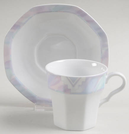 Celina Flat Cup & Saucer Set