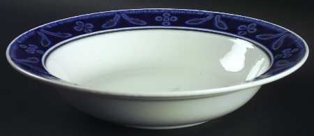Chantilly Blue 9" Round Vegetable Bowl