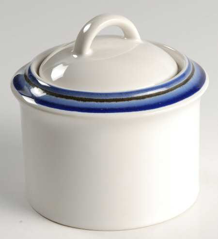 Chantilly Blue Sugar Bowl & Lid