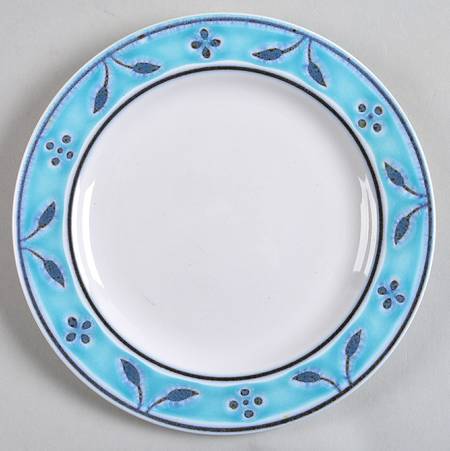 Chantilly Turquoise Salad Plate