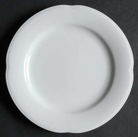 Chelsea White Salad Plate