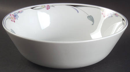 Fleur 9" Round Vegetable Bowl