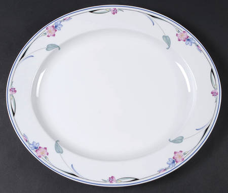 Fleur 13" Oval Serving Platter