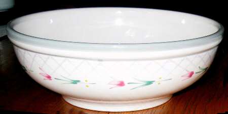Flower Garden 7" Individual Pasta Bowl